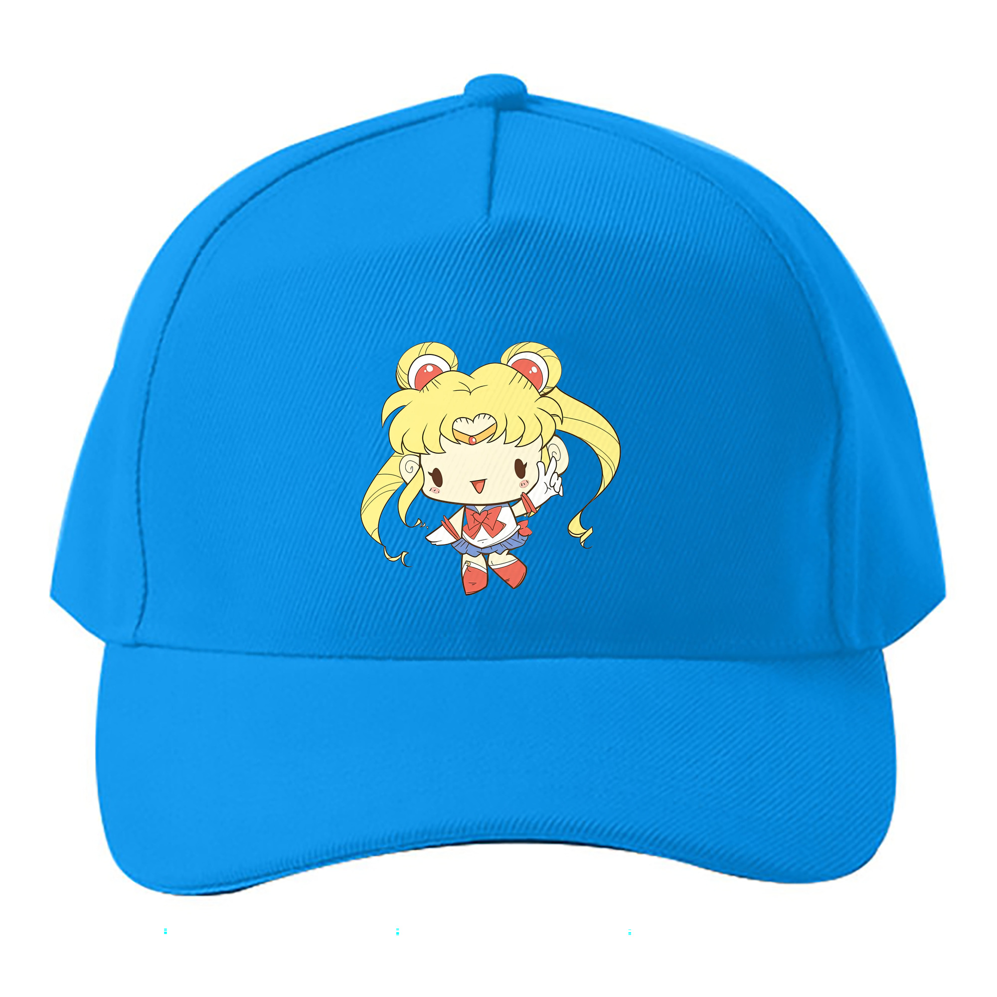 （画像用） 美少女戦士セーラームーン 月野 うさぎ つきの うさぎ Sailor Moon Tsukino Usagi ベースボールキャップ 綿100％ 男女兼用 帽子 スポーツ